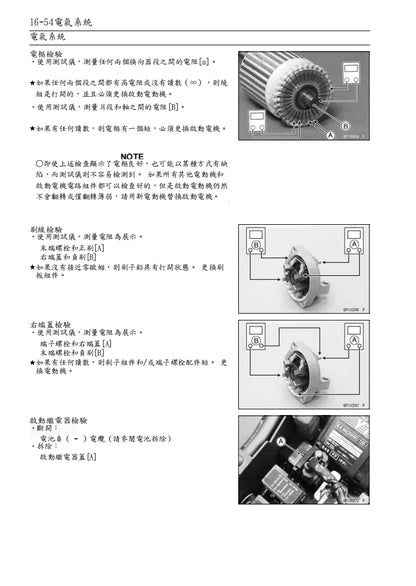 適用於2015 川崎VERSYS 1000維修參考資料（含英文原文與繁體譯文，含扭矩、電路、故障碼）