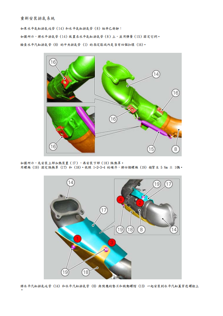 2014 899 panigale維修手冊 PDF（英文＋繁體）｜全車拆解圖｜扭力規格｜原廠維修資料與 DIY 保養指南