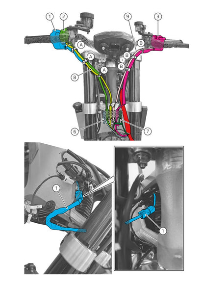 適用於2022-2023Monster怪兽937維修參考資料（含英文原文與繁體譯文，含扭矩、電路、故障碼）