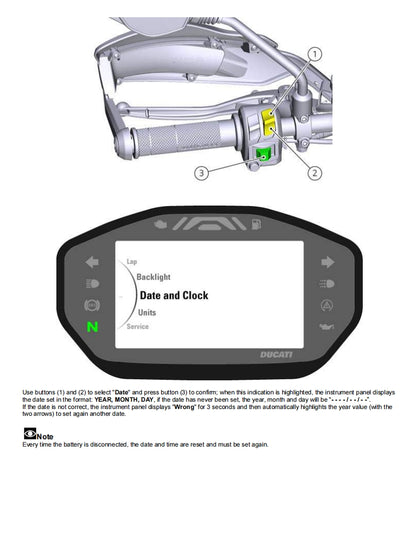 Ducati 2019-2022 Hypermotard 950SP service manual PDF download