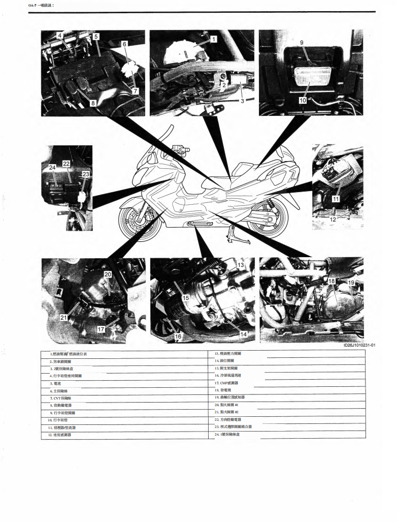 2013 鈴木AN650維修手冊 PDF（英文＋繁體）｜全車拆解圖｜扭力規格｜原廠維修資料與 DIY 保養指南
