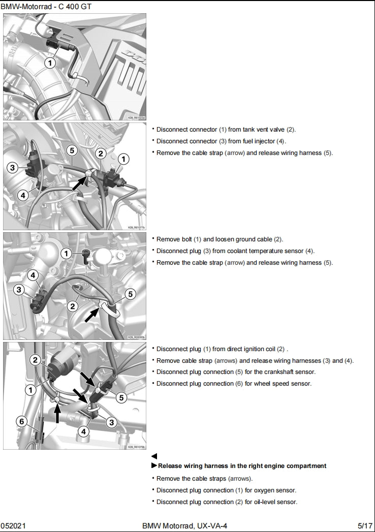 適用於BMW C400GT service manual 维修資料 英文和简体中文全车线路图故障代码分析扭矩维修DIY工具