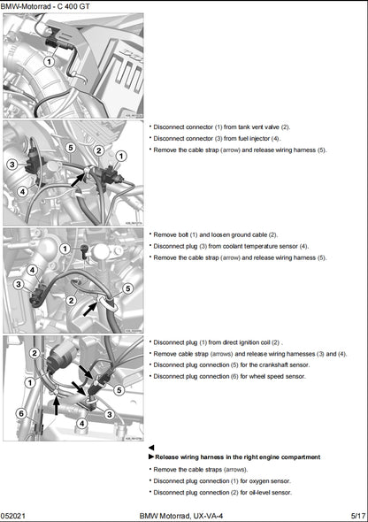 適用於BMW C400GT service manual 维修資料 英文和简体中文全车线路图故障代码分析扭矩维修DIY工具