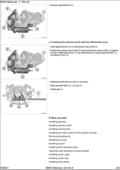 適用於BMW F750GS service manual 维修資料 英文和简体中文全车线路图故障代码分析扭矩维修DIY工具