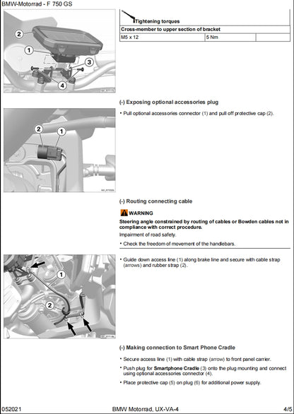 適用於BMW F750GS service manual 维修資料 英文和简体中文全车线路图故障代码分析扭矩维修DIY工具
