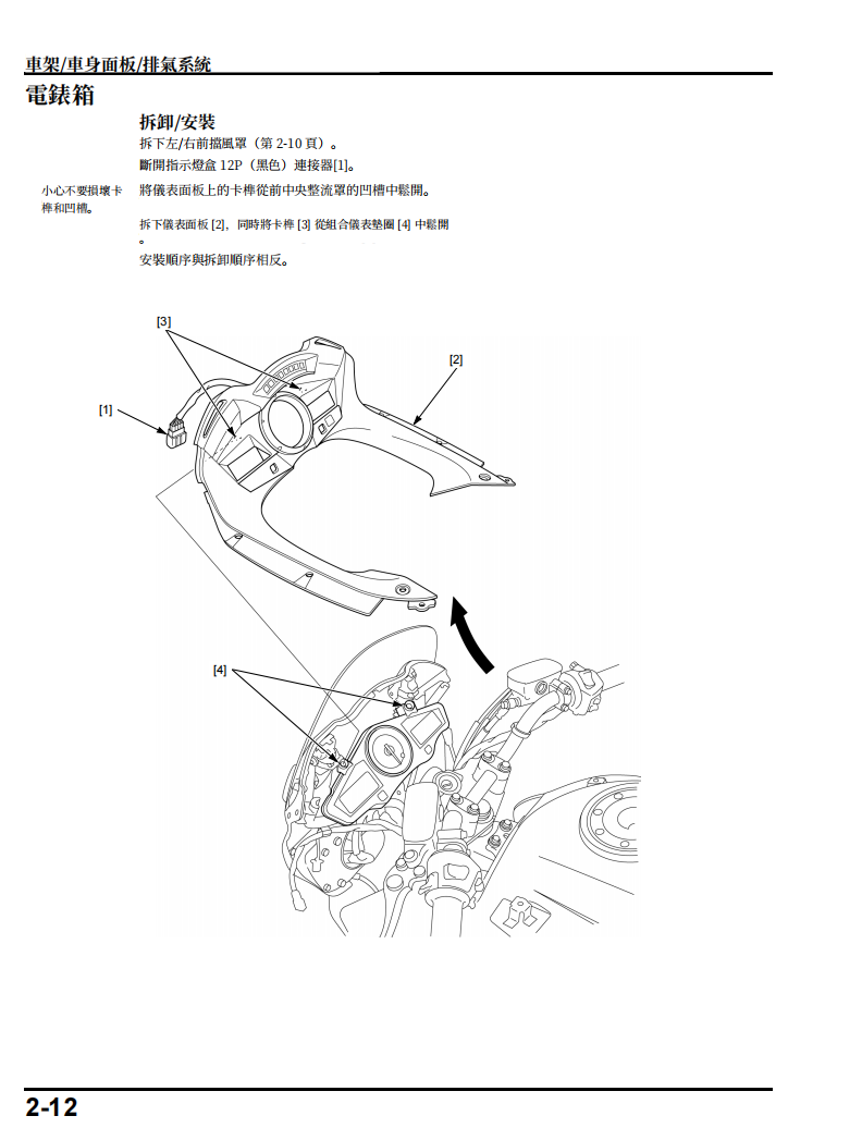 2010 本田 CBF1000 SC64維修手冊 PDF（英文＋繁體）｜全車拆解圖｜扭力規格｜原廠維修資料與 DIY 保養指南