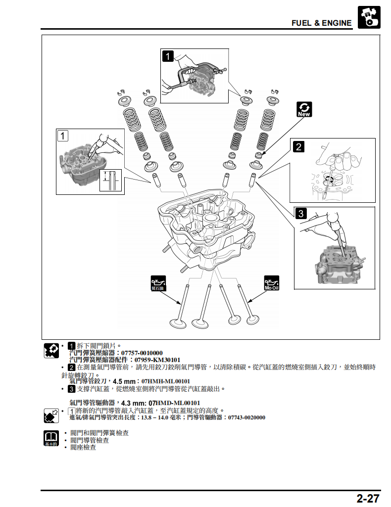 2018本田CBF300 CB300維修手冊 PDF（英文＋繁體）｜全車拆解圖｜扭力規格｜原廠維修資料與 DIY 保養指南