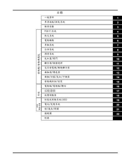 2017 Aprilia RSV4 RR RF維修參考資料（含英文原文與繁體譯文，含扭矩、電路、故障碼）