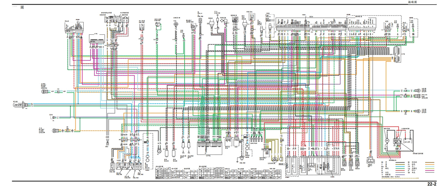 2017 Aprilia RSV4 RR RF維修參考資料（含英文原文與繁體譯文，含扭矩、電路、故障碼）