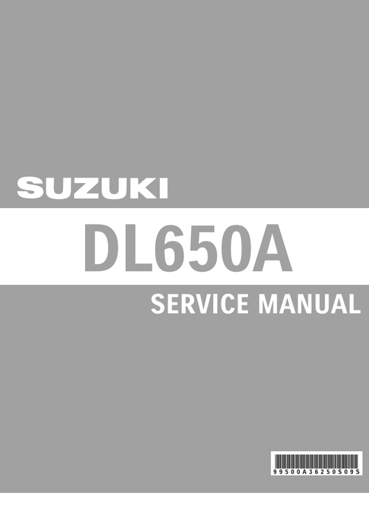 2017鈴木DL650A維修手冊 PDF（西班牙语＋繁體）｜全車拆解圖｜扭力規格｜原廠維修資料與 DIY 保養指南