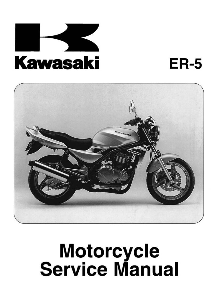 2001-2005川崎ER5維修參考資料（含英文原文與繁體譯文，含扭矩、電路、故障碼）