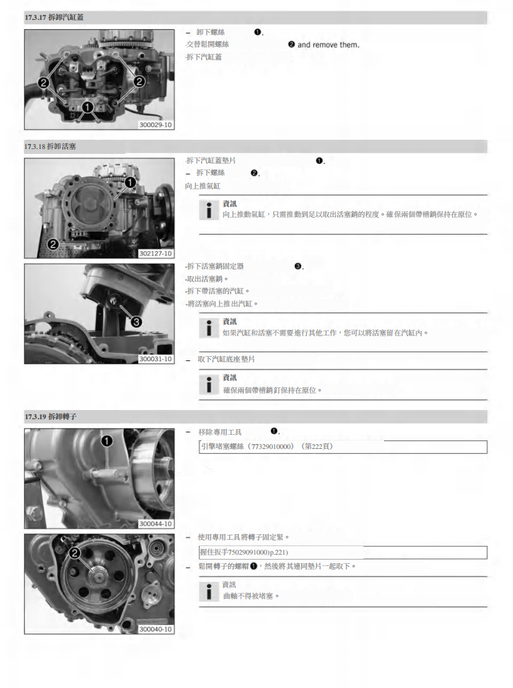 2012 KTM Enduro 690 維修手冊 PDF（英文＋繁體）｜全車拆解圖｜扭力規格｜原廠維修資料與 DIY 保養指南
