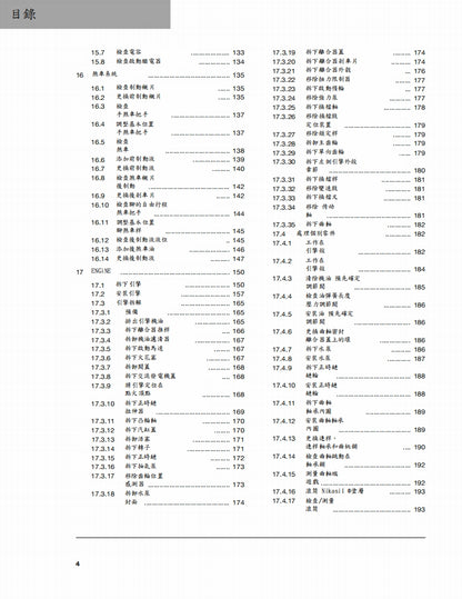 2016-2019 FC450 SM維修參考資料（含英文原文與繁體譯文，含扭矩、電路、故障碼）