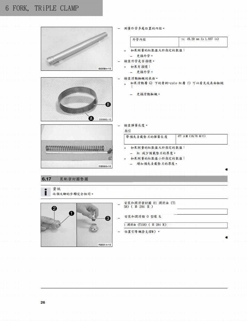 2016-2019 FC450 SM維修參考資料（含英文原文與繁體譯文，含扭矩、電路、故障碼）