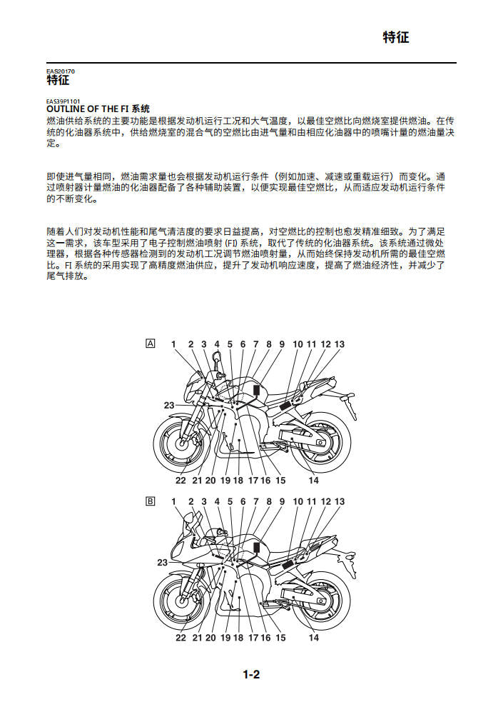 適用於雅马哈2011 FZ8维修手冊資料英文和简体中文全车线路图故障代码分析扭矩维修DIY工具