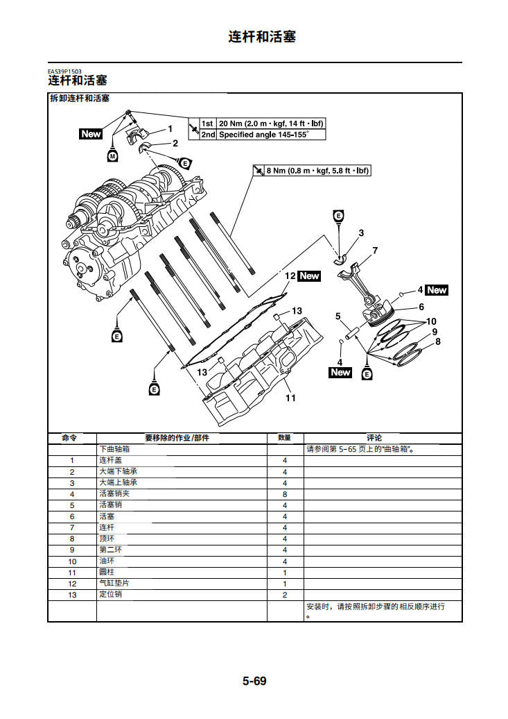 適用於雅马哈2011 FZ8维修手冊資料英文和简体中文全车线路图故障代码分析扭矩维修DIY工具
