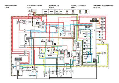 適用於雅马哈2011 FZ8维修手冊資料英文和简体中文全车线路图故障代码分析扭矩维修DIY工具
