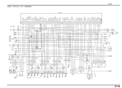 適用於2018年GL1800金翼維修參考資料（含英文原文與繁體譯文，含扭矩、電路、故障碼）