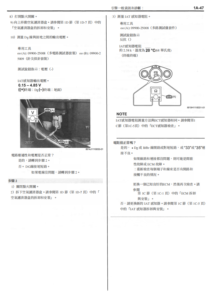 适用于 2010-2012 GSX-R600 铃木小 R 维修手册参考资料（含英文原文与繁体译文，含扭矩、电路、故障码）