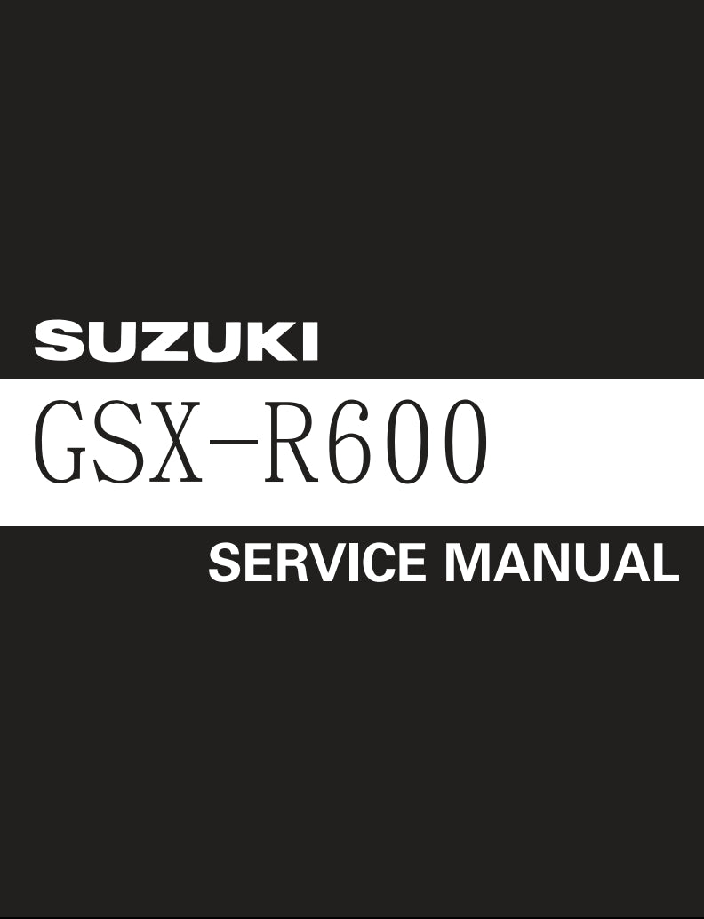 適用於2008-2009 GSX-R600鈴木小R維修參考資料（含英文原文與繁體譯文，含扭矩、電路、故障碼）
