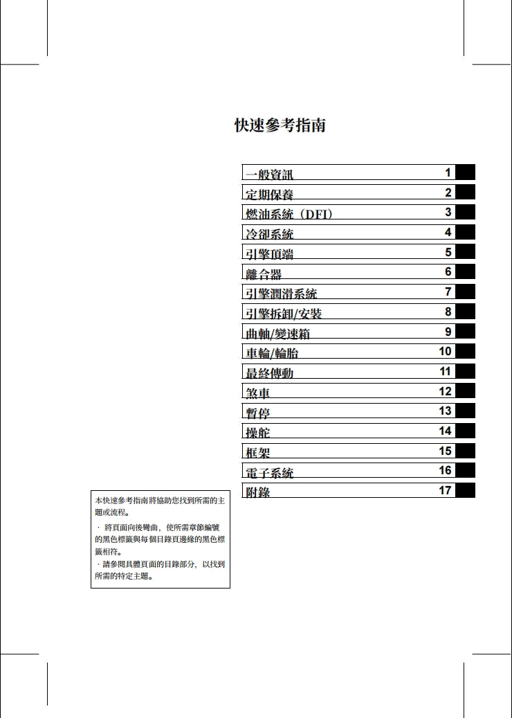 kawasaki CONCOURS 14 GTR1400 service manual  维修資料 英文和简体中文和繁体中文全车线路图故障代码分析扭矩维修DIY工具