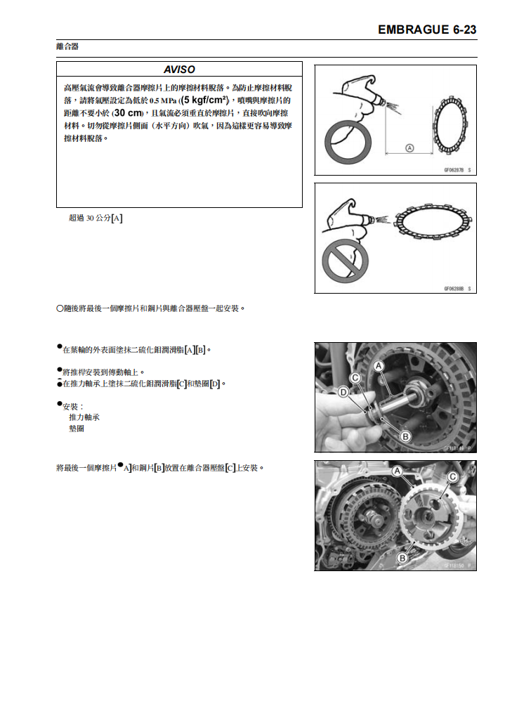 2017川崎H2維修手冊 PDF（西班牙语＋繁體）｜全車拆解圖｜扭力規格｜原廠維修資料與 DIY 保養指南