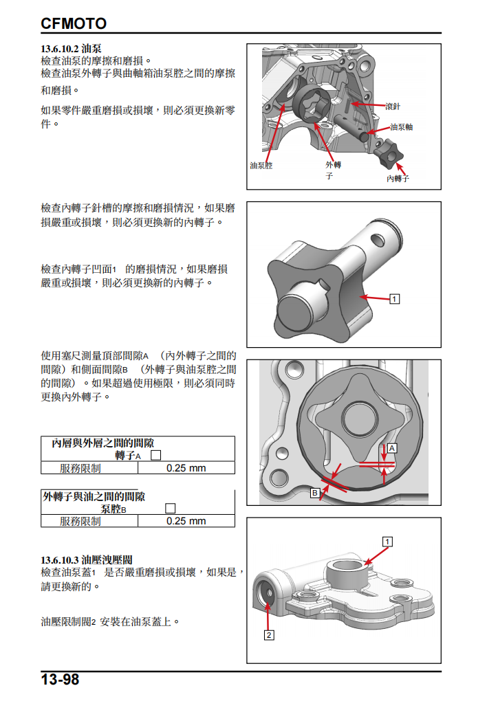 2023 CFMOTO Ibex450-CF400-8 CF400-8F繁體中文＋故障代码解析＋全车扭矩表｜摩托车维修DIY工具资料
