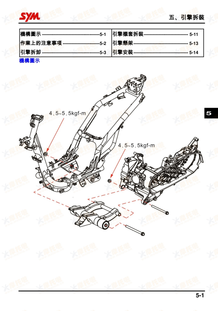 適用於三陽 SYM 曼巴150 MMBCU 150維修手冊參考資料
