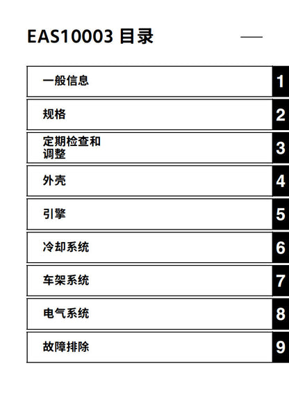 適用於雅马哈2019 MT15 MTN155维修手冊資料英文和简体中文全车线路图故障代码分析扭矩维修DIY工具
