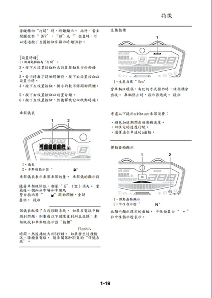 適用於2014年雅馬哈MT07維修參考資料（含英文原文與繁體譯文，含扭矩、電路、故障碼）