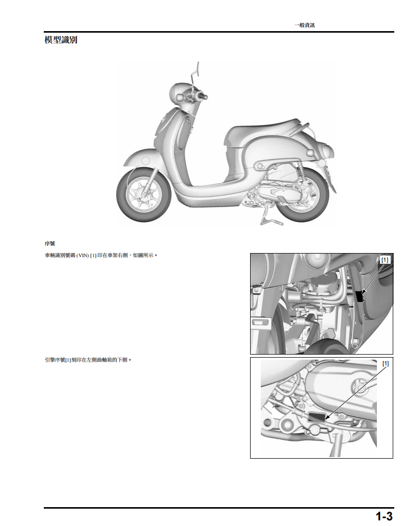 2024 本田 NCW50 Giorno 維修手冊 PDF（英文＋繁體）｜全車拆解圖｜扭力規格｜原廠維修資料與 DIY 保養指南