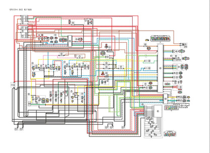 2022年雅馬哈NMAX維修參考資料（含英文原文與繁體譯文，含扭矩、電路、故障碼）