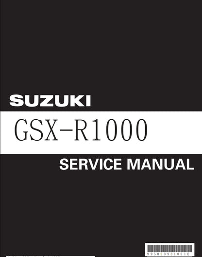 適用於2007-2008 GSX-R1000 K7維修參考資料（含英文原文與繁體譯文，含扭矩、電路、故障碼）