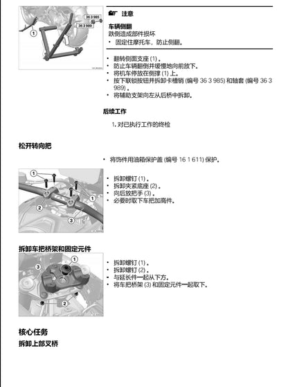 BMW宝马水鸟R1300GS維修资料