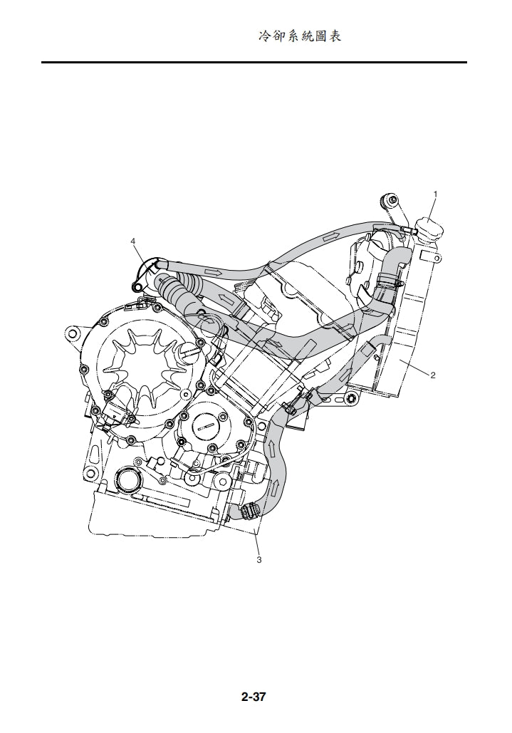 適用於2007-2008雅馬哈R1維修參考資料（含英文原文與繁體譯文，含扭矩、電路、故障碼）