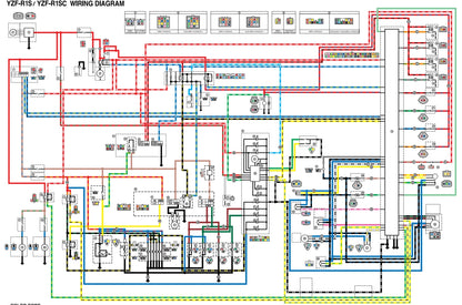 適用於2004-2006年雅馬哈R1維修參考資料（含英文原文與繁體譯文，含扭矩、電路、故障碼）