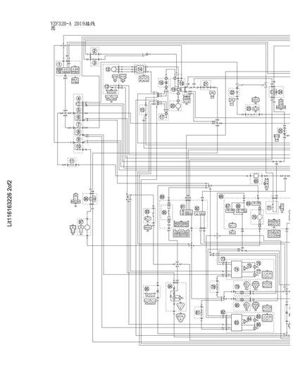 適用於2019年雅馬哈R3維修參考資料（含英文原文與繁體譯文，含扭矩、電路、故障碼）