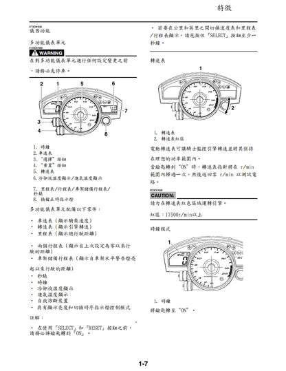 適用於2006雅馬哈R6維修參考資料（含英文原文與繁體譯文，含扭矩、電路、故障碼）