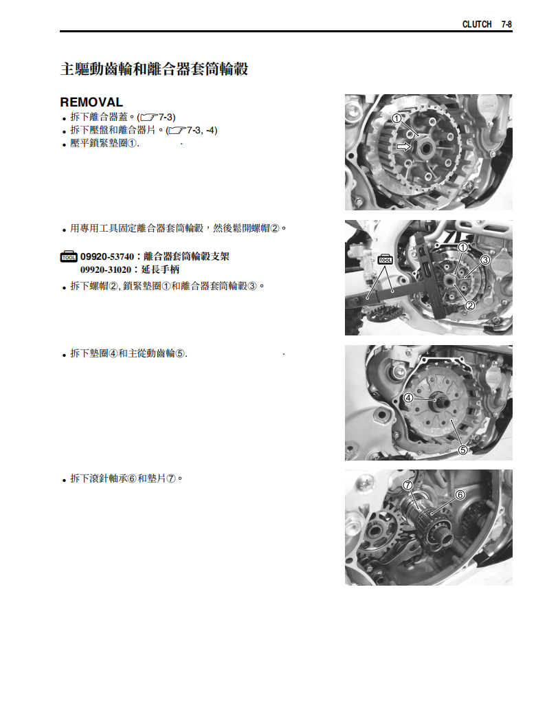 2015 鈴木RM Z450維修手冊 PDF（英文＋繁體）｜全車拆解圖｜扭力規格｜原廠維修資料與 DIY 保養指南
