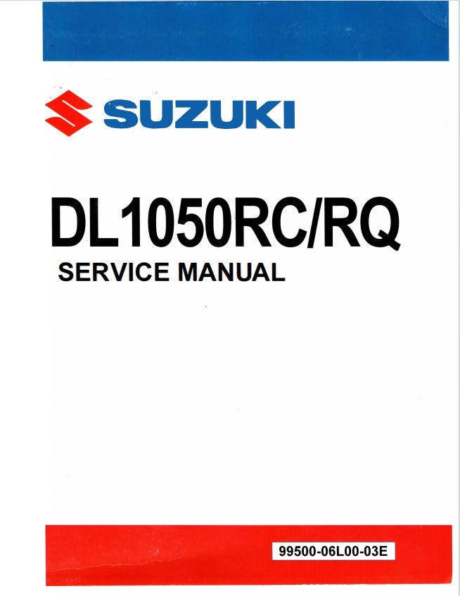 適用於Suzuki 2020 DL1050RC Service Manual 维修資料 英文和简体中文全车线路图故障代码分析扭矩维修DIY工具