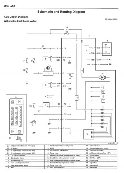 適用於Suzuki 2020 DL1050RC Service Manual 维修資料 英文和简体中文全车线路图故障代码分析扭矩维修DIY工具