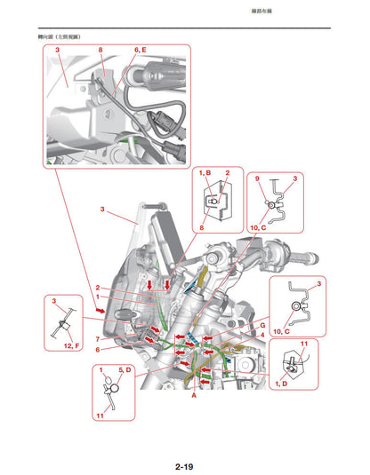 Yamaha 2025 Ténéré 700 T700維修手冊 PDF（英文＋繁體）｜全車線路圖｜故障碼解析｜扭力規格｜原廠維修資料與 DIY 保養指南