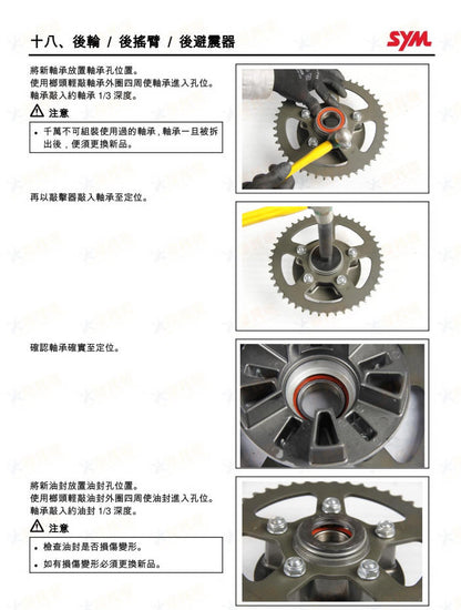 適用於三陽MAXSYM TL500  TL47W1維修參考資料