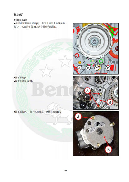 benelli TRK251 BJ250-18  service manual 贝纳利TRK251 维修手册简体中文和英文全车线路图故障代码分析扭矩维修DIY工具