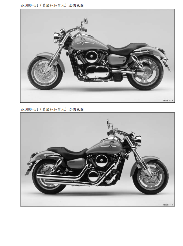 2004 川崎VULCAN 1600 VN1600維修手冊 PDF（英文＋繁體）｜全車拆解圖｜扭力規格｜原廠維修資料與 DIY 保養指南