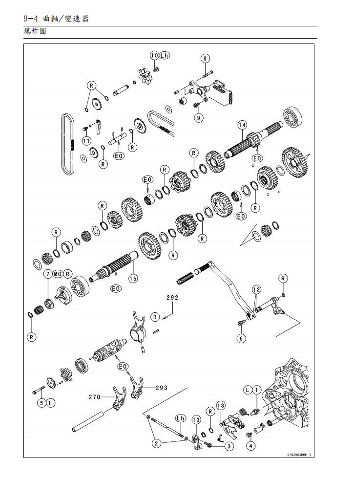 2004 川崎VULCAN 1600 VN1600維修手冊 PDF（英文＋繁體）｜全車拆解圖｜扭力規格｜原廠維修資料與 DIY 保養指南