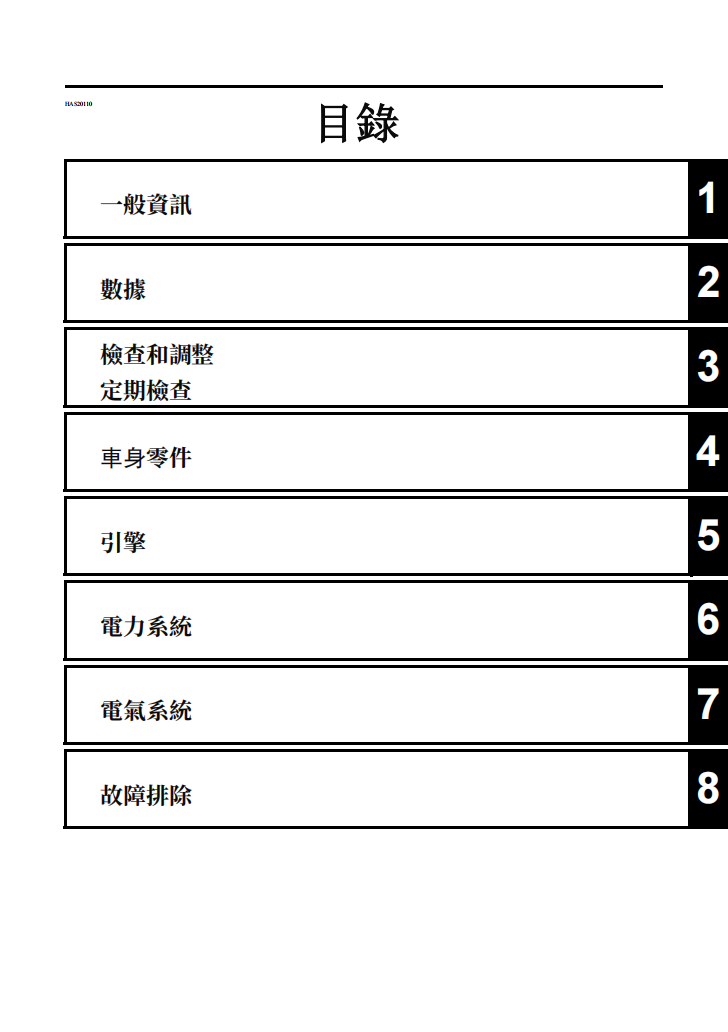 2008雅馬哈XC125E vity維修手冊 PDF（意大利語＋繁體）｜全車拆解圖｜扭力規格｜原廠維修資料與 DIY 保養指南