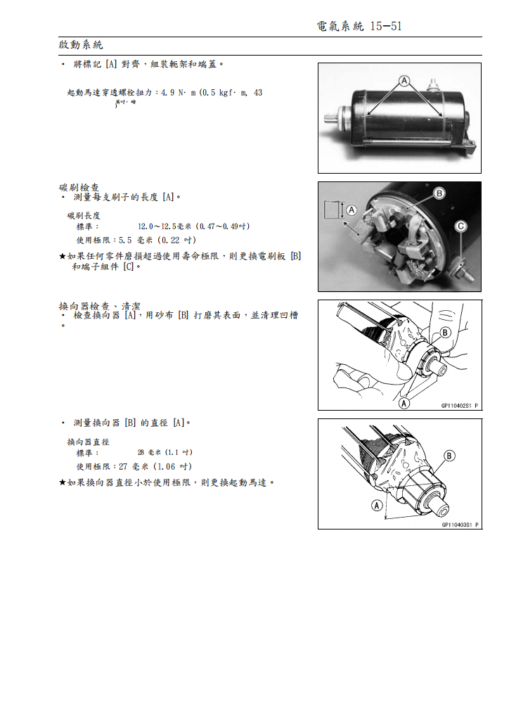 1999-2006 川崎 W650維修手冊 PDF（英文＋繁體）｜全車拆解圖｜扭力規格｜原廠維修資料與 DIY 保養指南