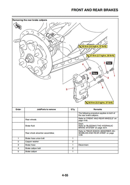 yamaha 2022 Wolverine RMAX2 Service Manual Vehicle parts disassembly diagram fault code query vehicle torque data and circuit diagram