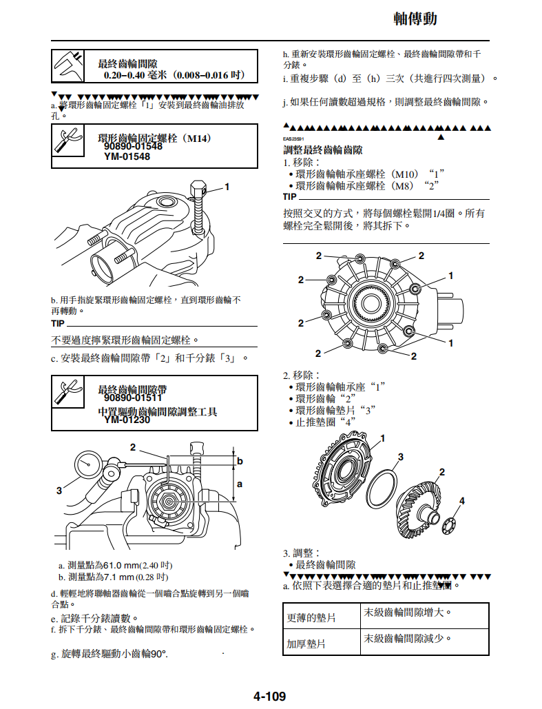Yamaha XT1200Z維修手冊 PDF（英文＋繁體）｜全車拆解圖｜扭力規格｜原廠維修資料與 DIY 保養指南